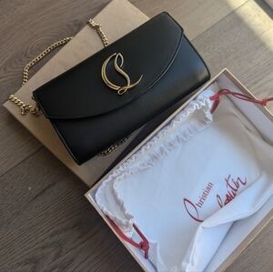 Christian LouboutinLoubi54 Wallet on Chain in Leather